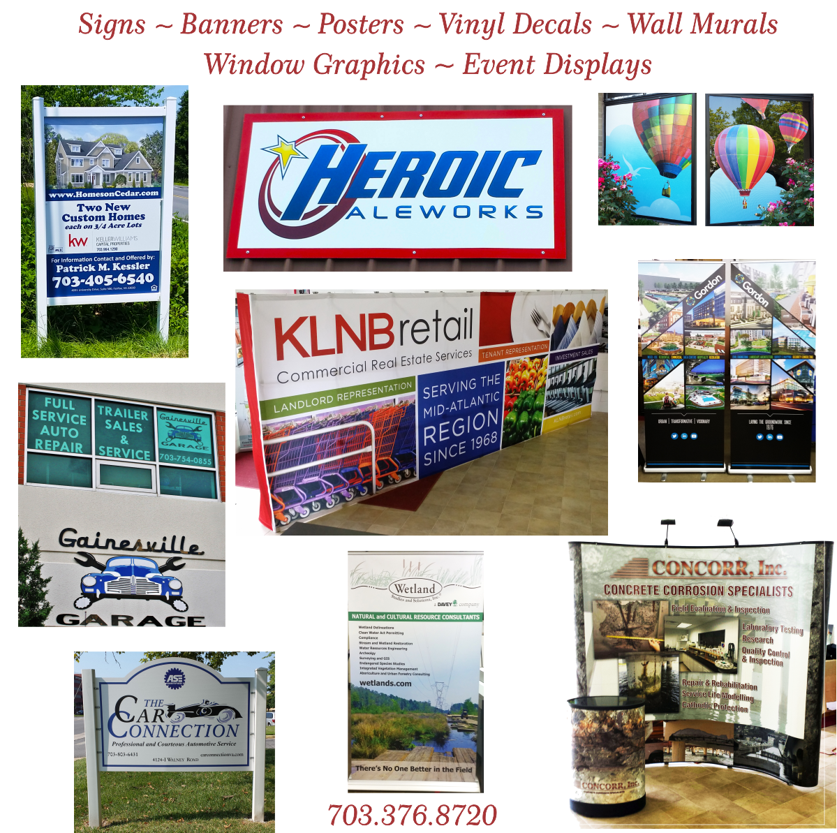 signs & displays